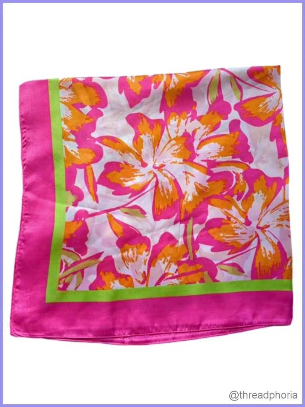 Satin Silk Feel Square Scarf Head Wrap Bandana for Women Hair Accessory